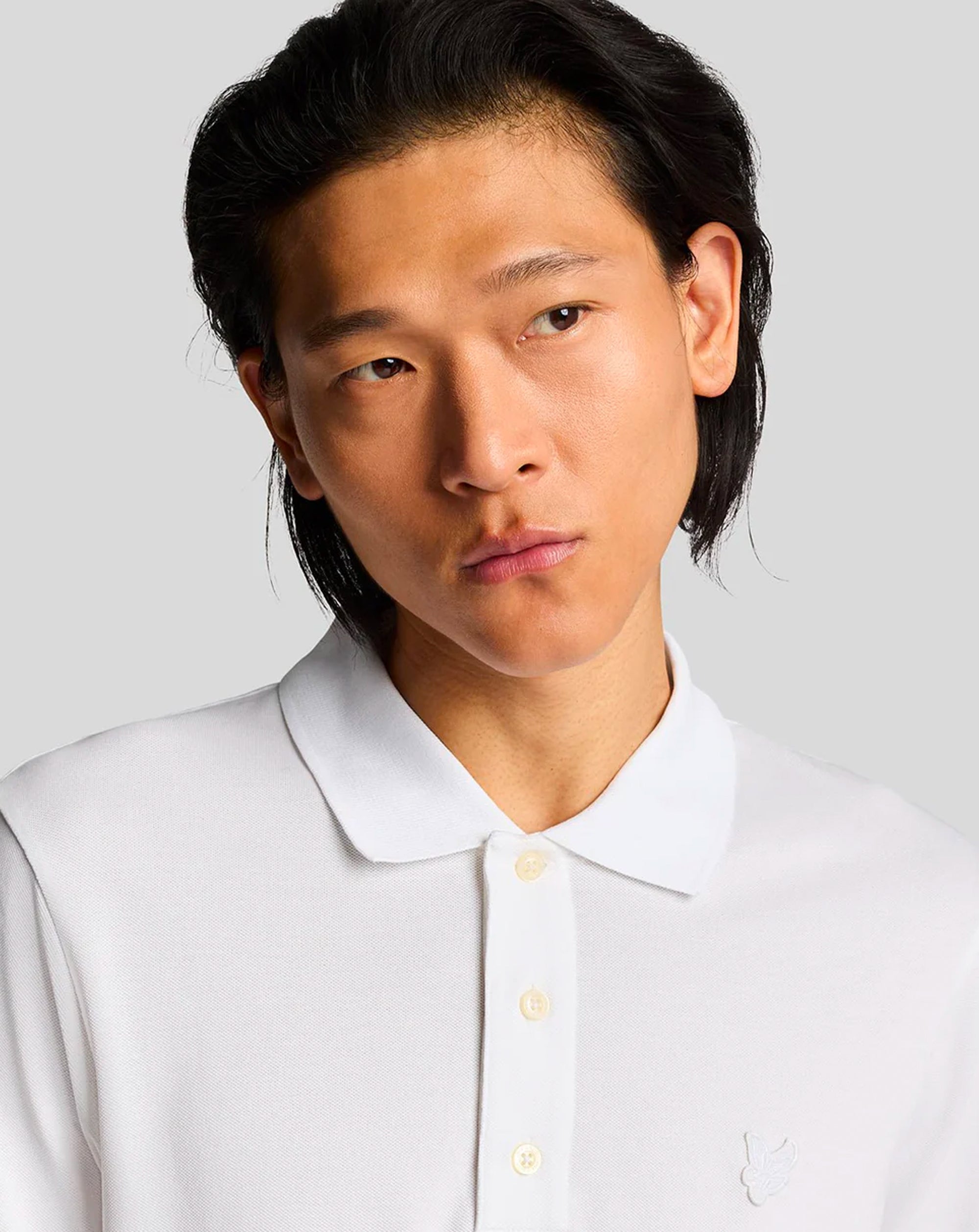 Lyle & Scott Superfine Polo Shirt White