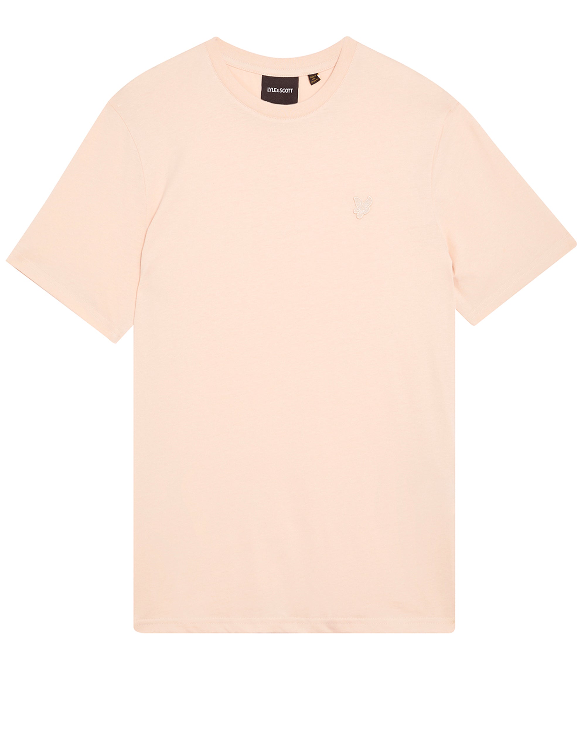 Lyle & Scott Superfine Tonal t Shirt Pink Tint