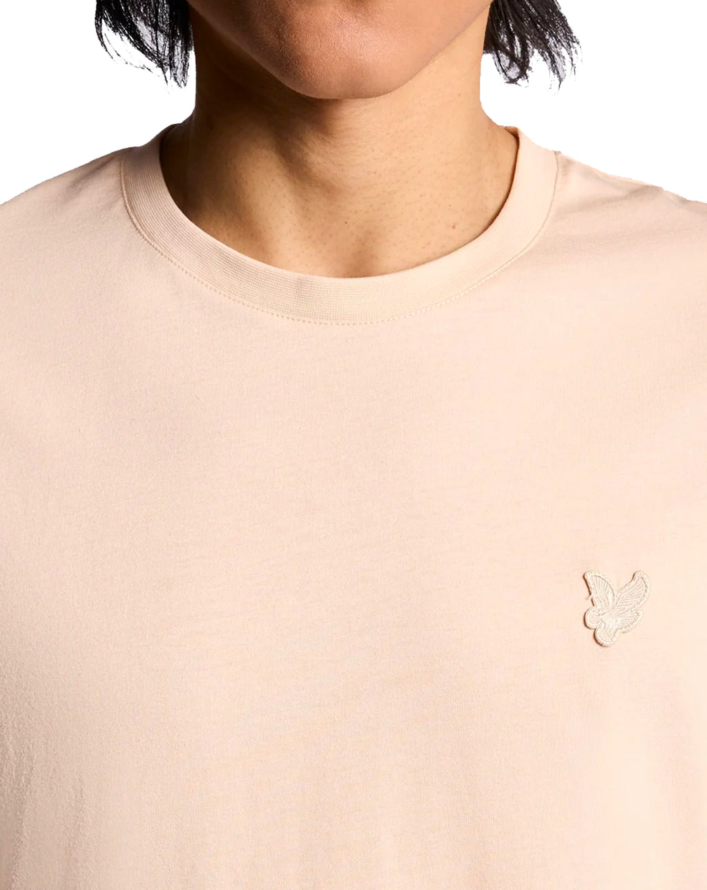Lyle & Scott Superfine Tonal t Shirt Pink Tint