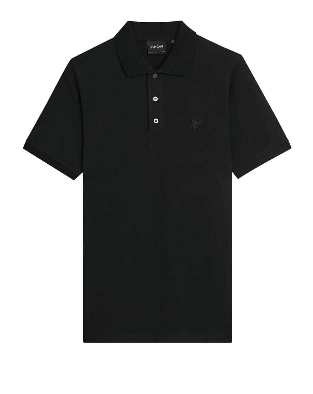 Lyle & Scott Superfine Polo Shirt JET BLACK