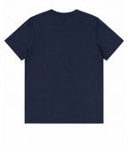 Lyle & Scott Archive Tartan eagle Heritage T shirt Navy brown