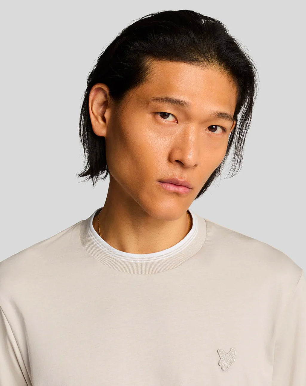 Lyle & Scott Tipped Superfine T Shirt Cove
