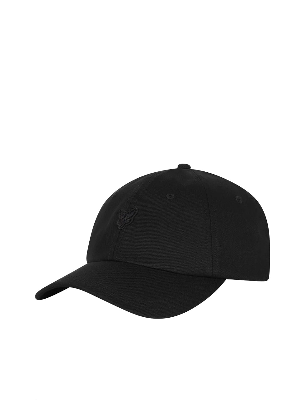 Lyle & Scott Tonal Eagle Baseball Cap JET BLACK