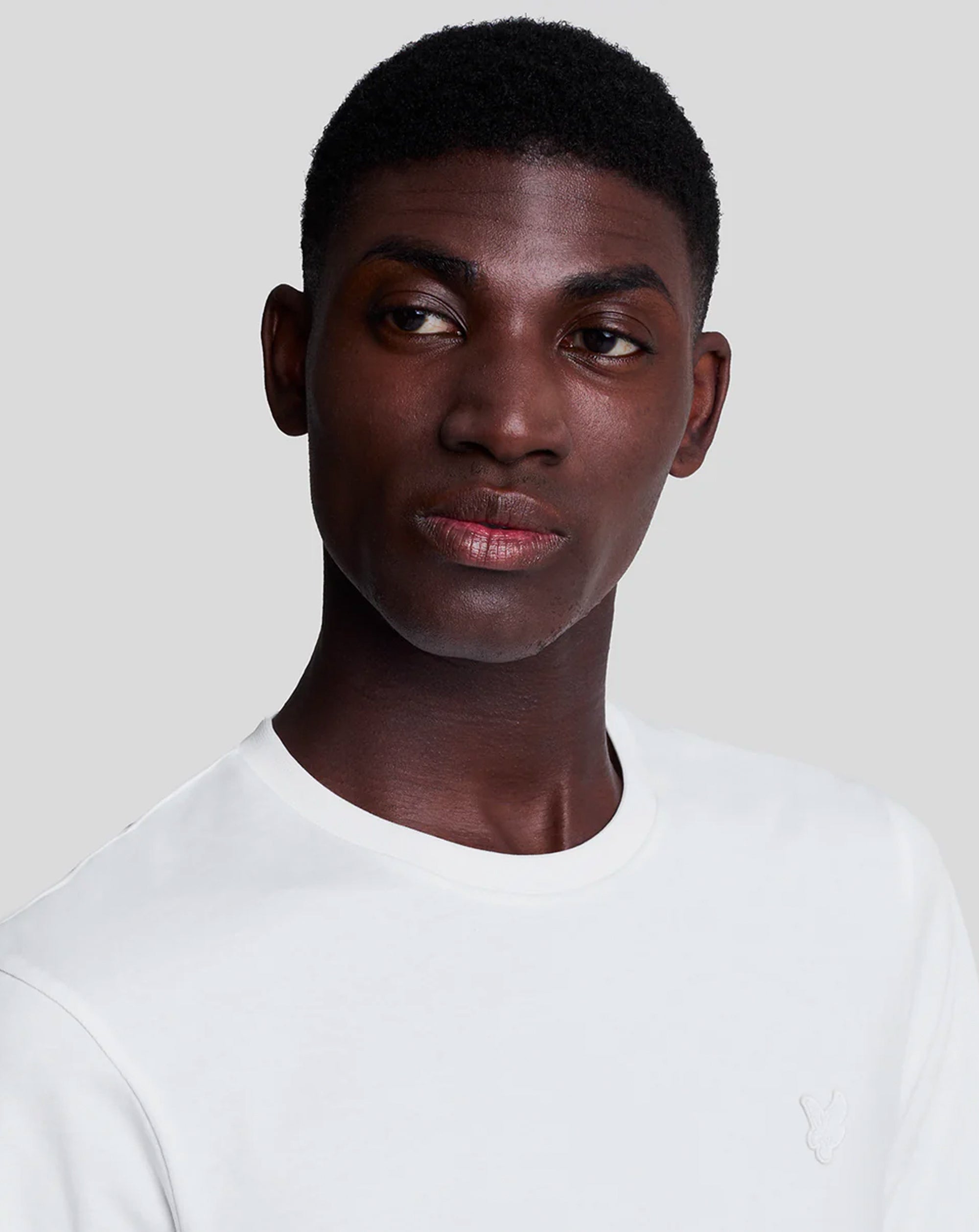 Lyle & Scott Tonal Eagle T Shirt White