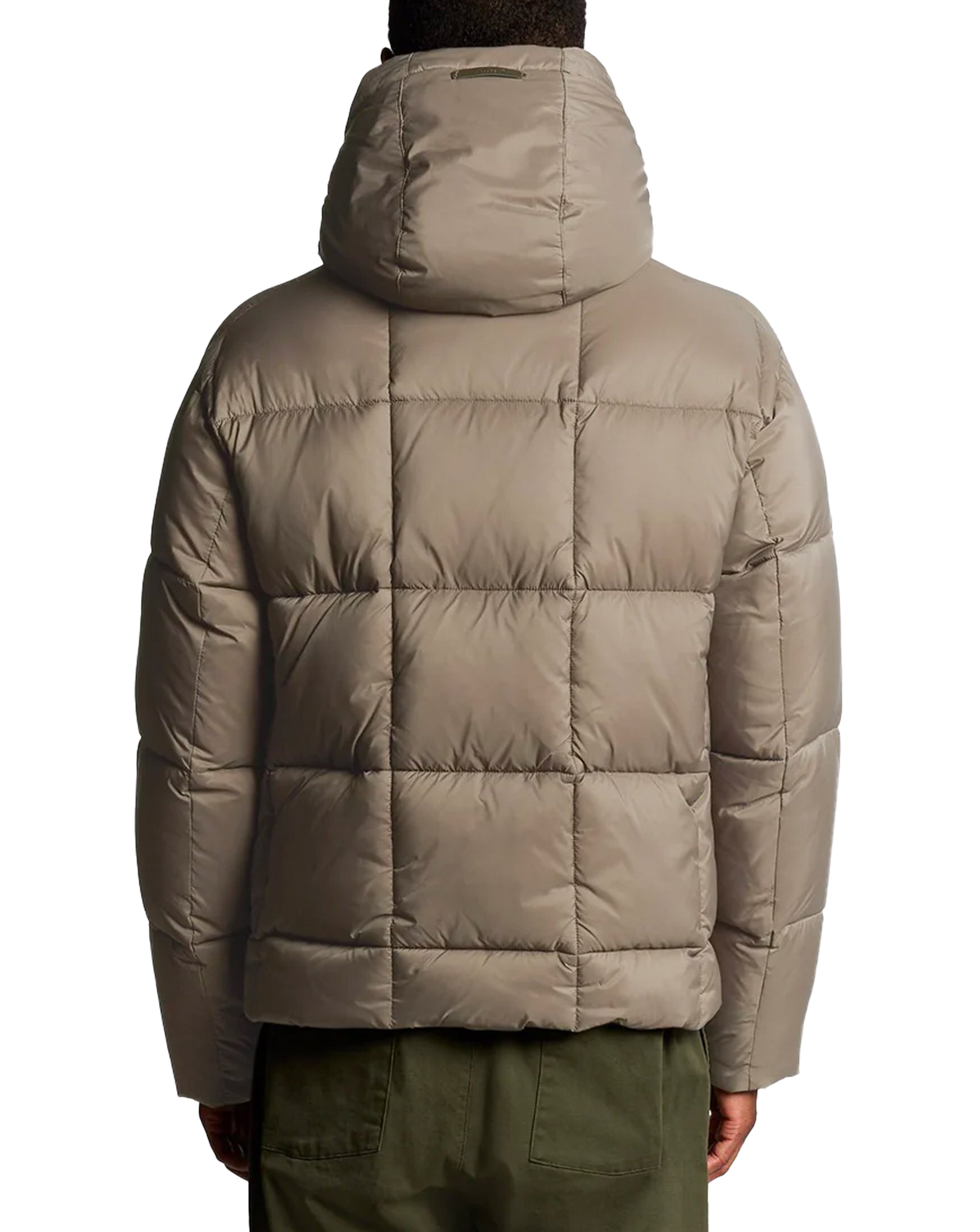 Lyle & Scott Square Cocoon Puffer Jacket Falcon