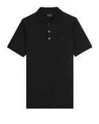 Lyle & Scott superfine polo shirt JET BLACK