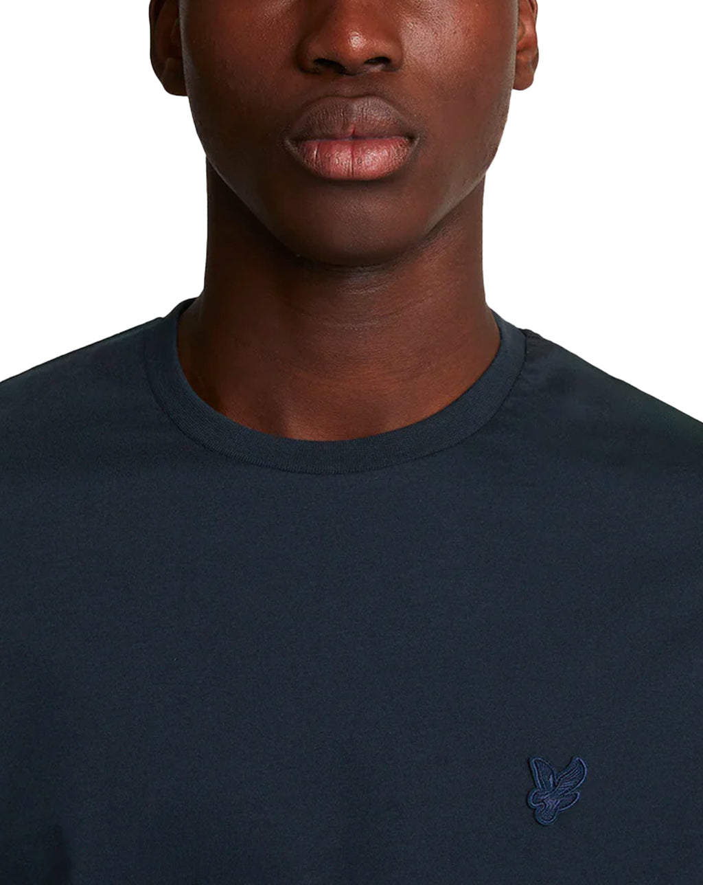 Lyle & Scott Tonal Eagle T Shirt Dark Navy