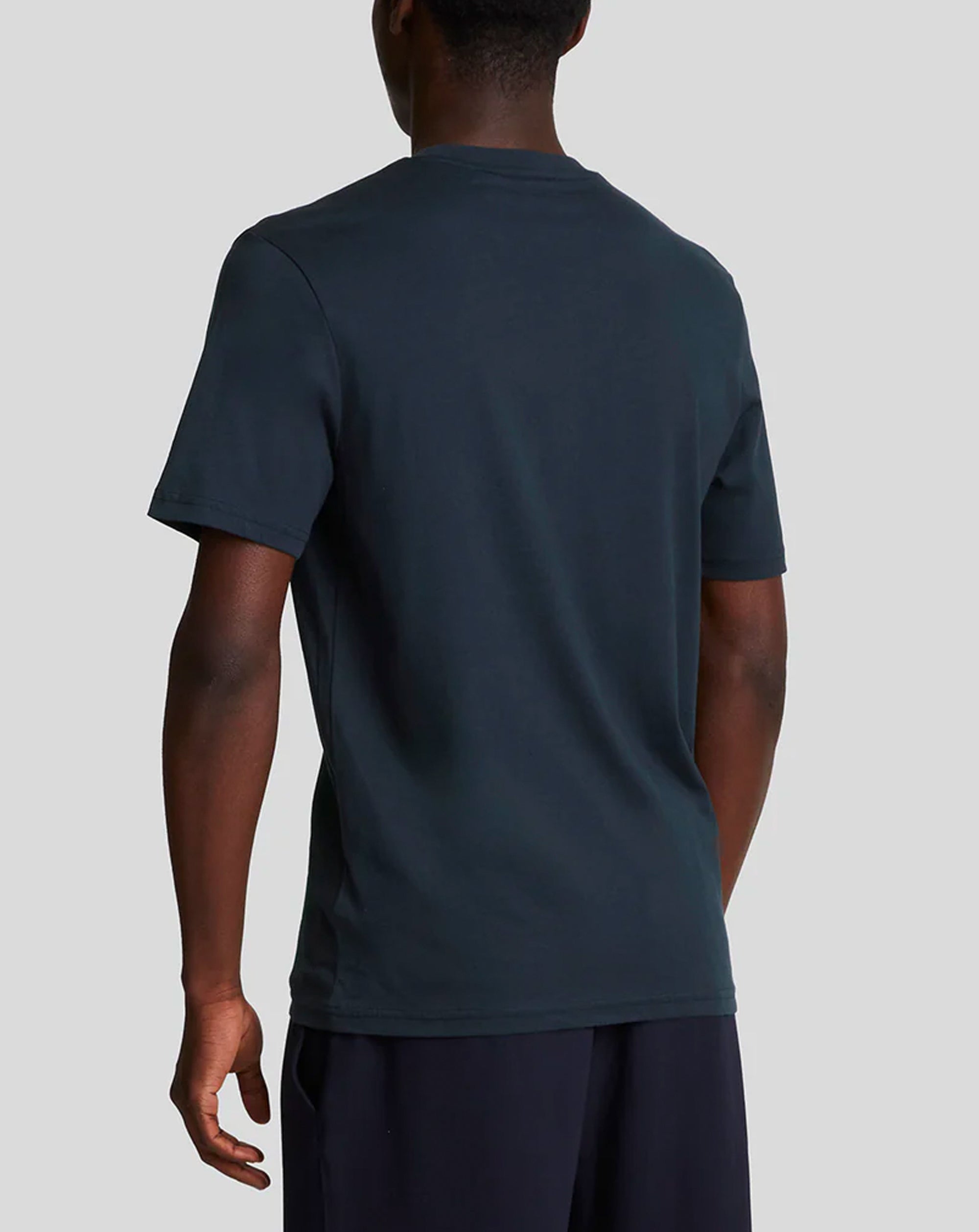 Lyle & Scott Tonal Eagle T Shirt Dark Navy