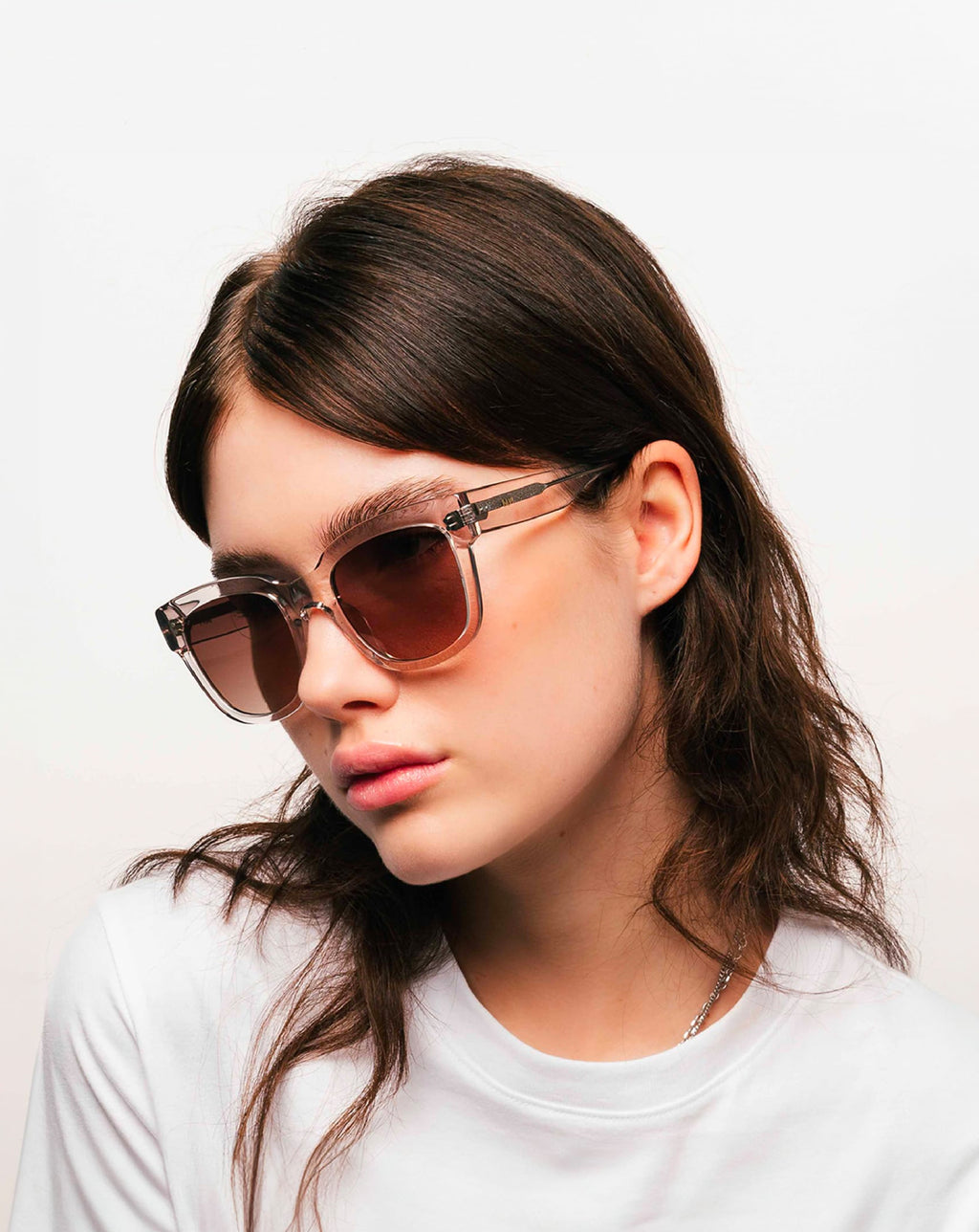 Messy Weekend Unisex sunglasses Liv Brown Rose