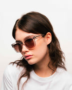 Messy Weekend Unisex sunglasses Liv Brown Rose