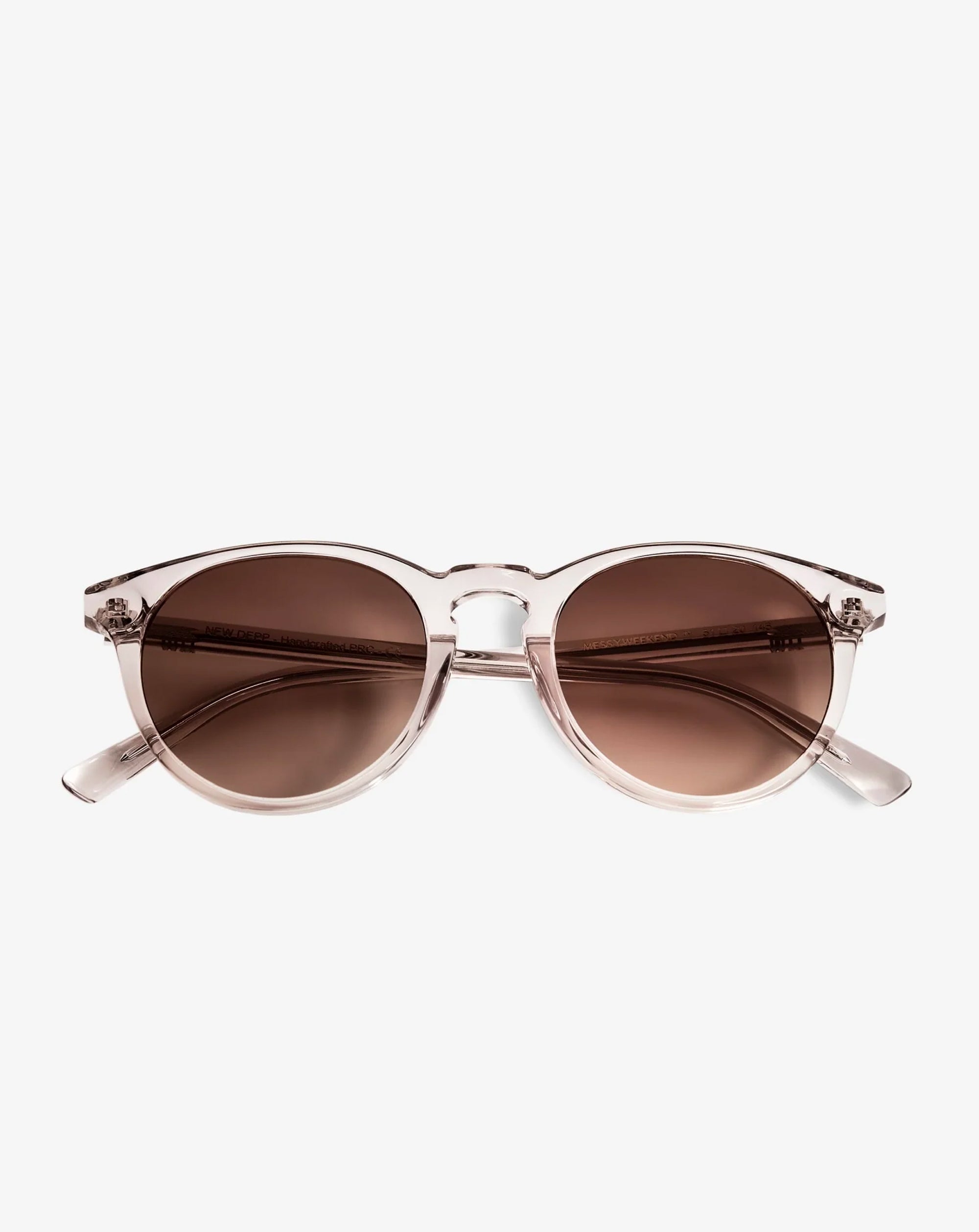 Messy Weekend New Depp Bio acetate Sunglasses BROWN ROSE