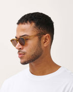 Messy weekend New Depp Bio acetate Sunglasses Brown Coffee