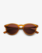 Messy weekend New Depp Bio acetate Sunglasses Brown Coffee