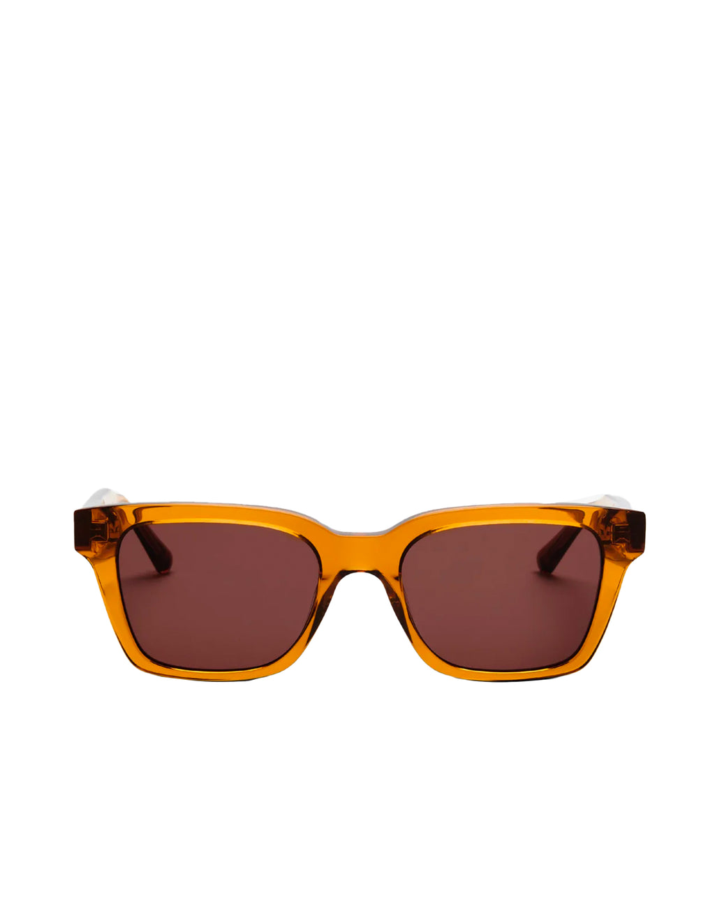 Messy weekend style Dean Sunglasses Brown Coffee