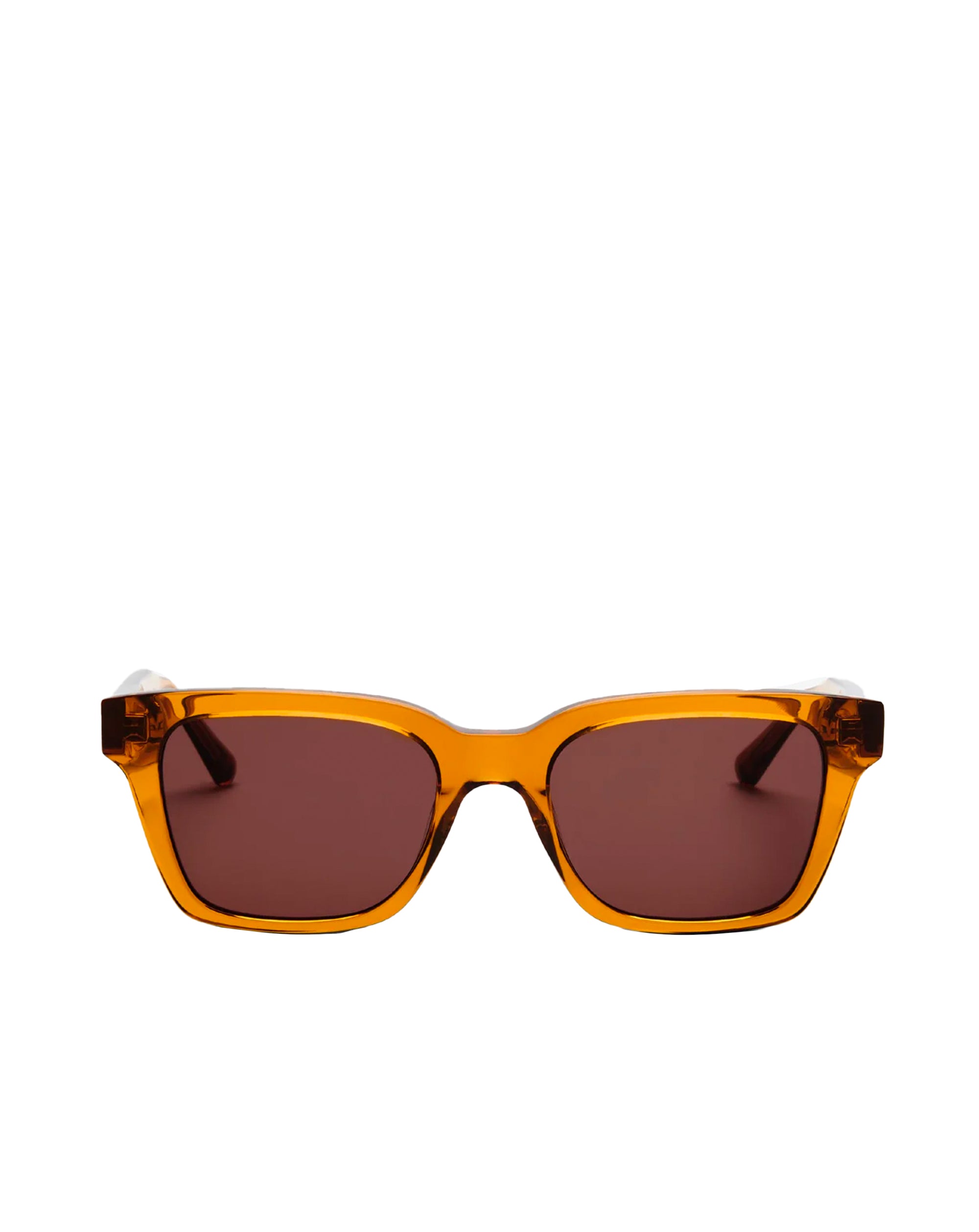 Messy weekend style Dean Sunglasses Brown Coffee