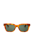 Messy weekend style Dean Sunglasses Havana/Green