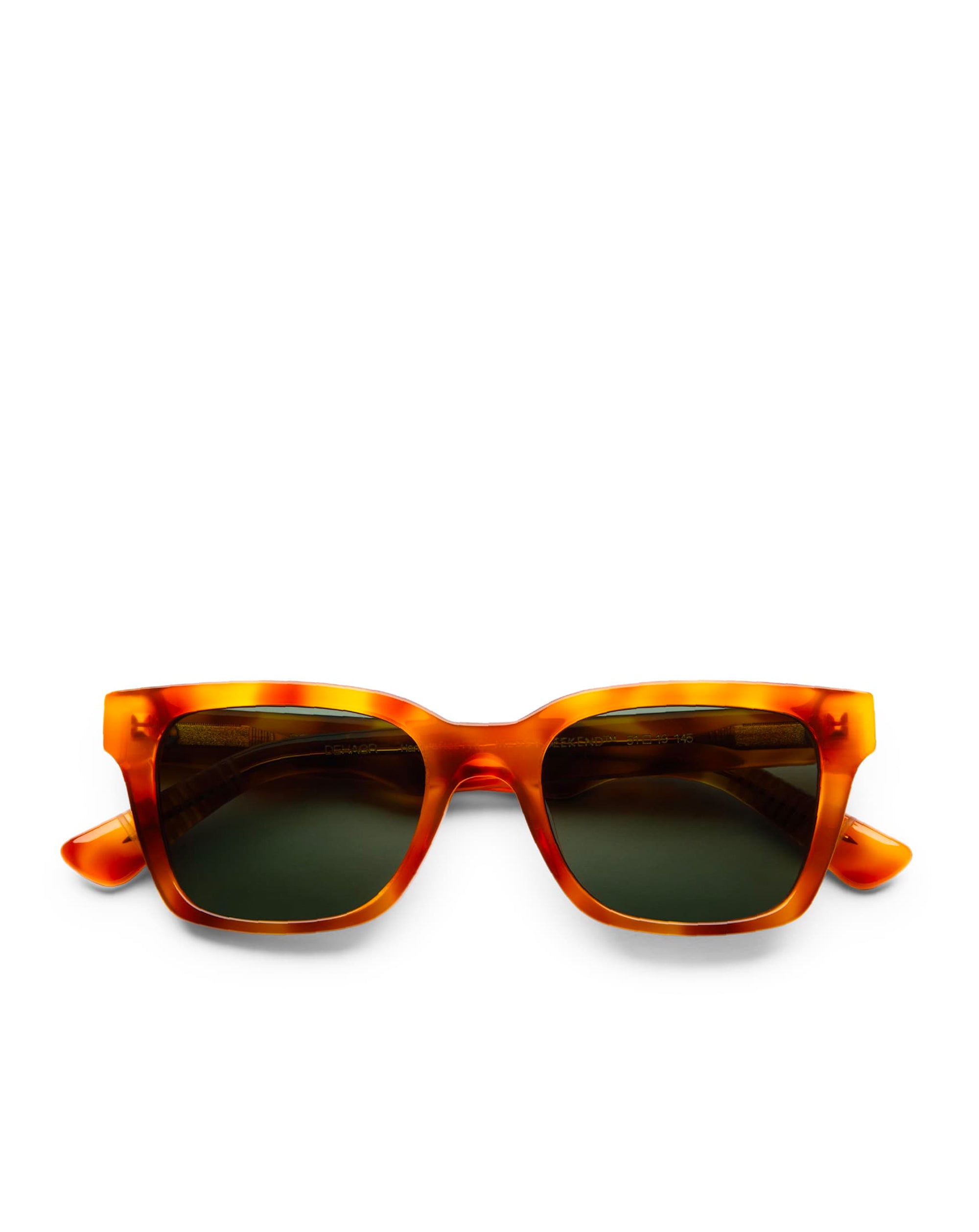 Messy weekend style Dean Sunglasses Havana/Green