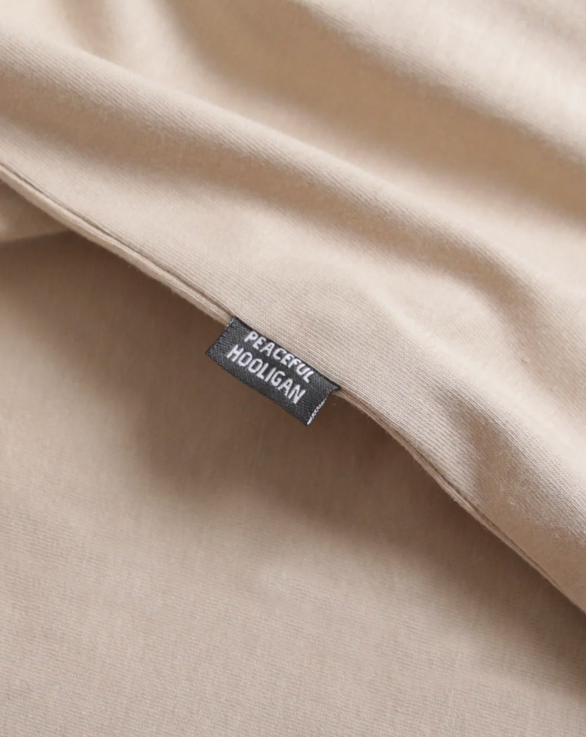 Peaceful Hooligan Oasis Brothers T Shirt Stone