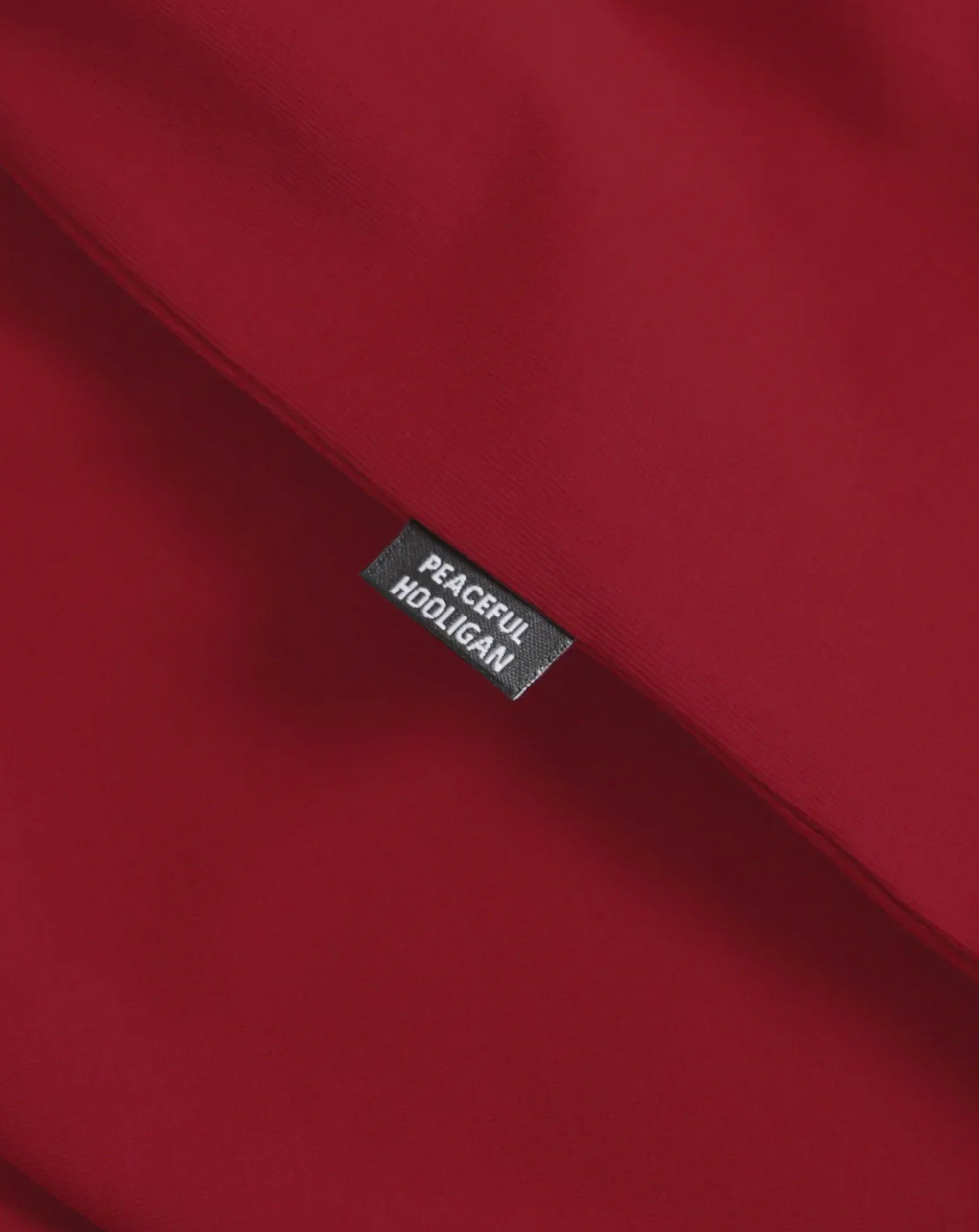 Peaceful Hooligan Oasis Brothers T Shirt Dark Red