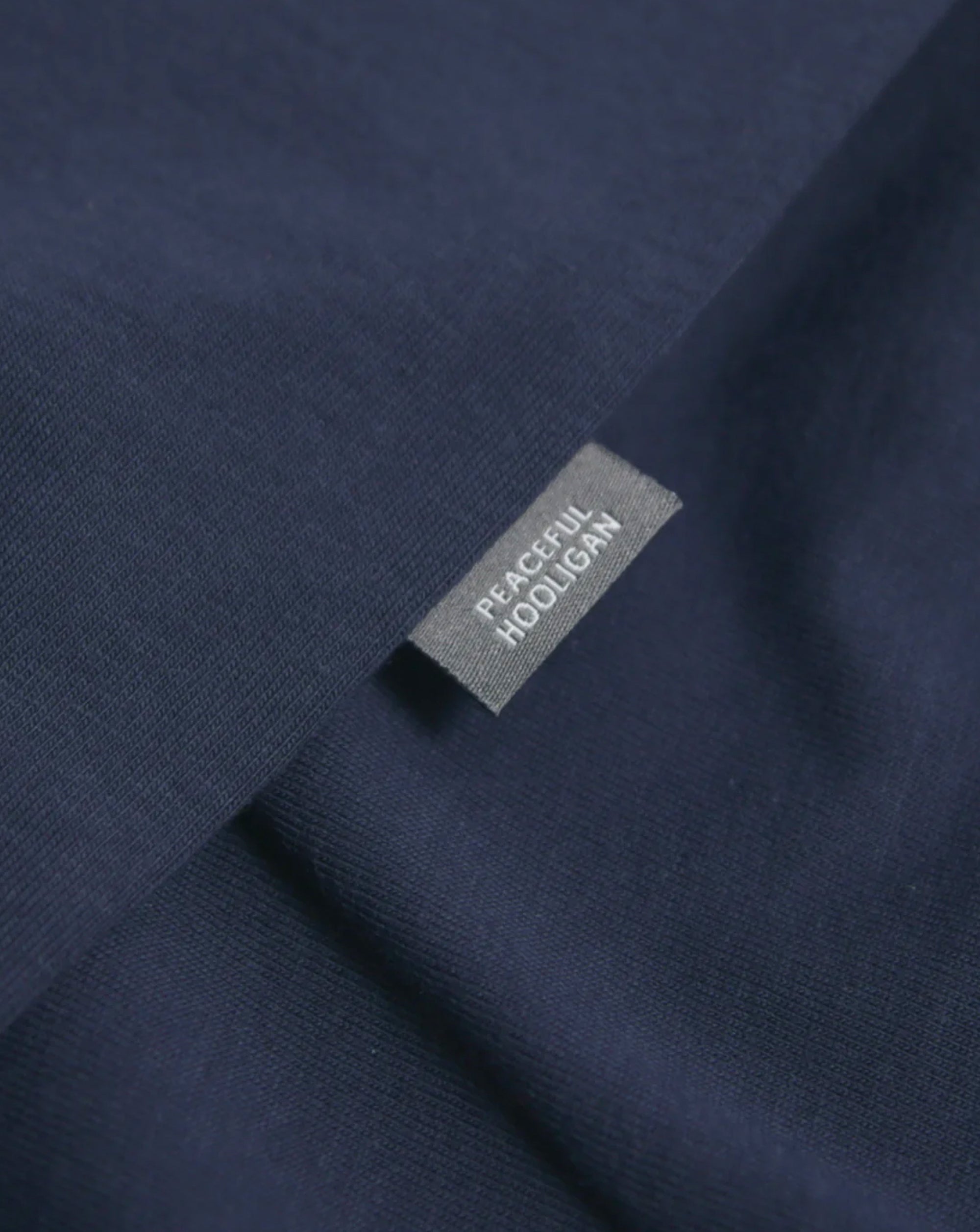 Peaceful Hooligan Oasis Live Forever T Shirt Navy