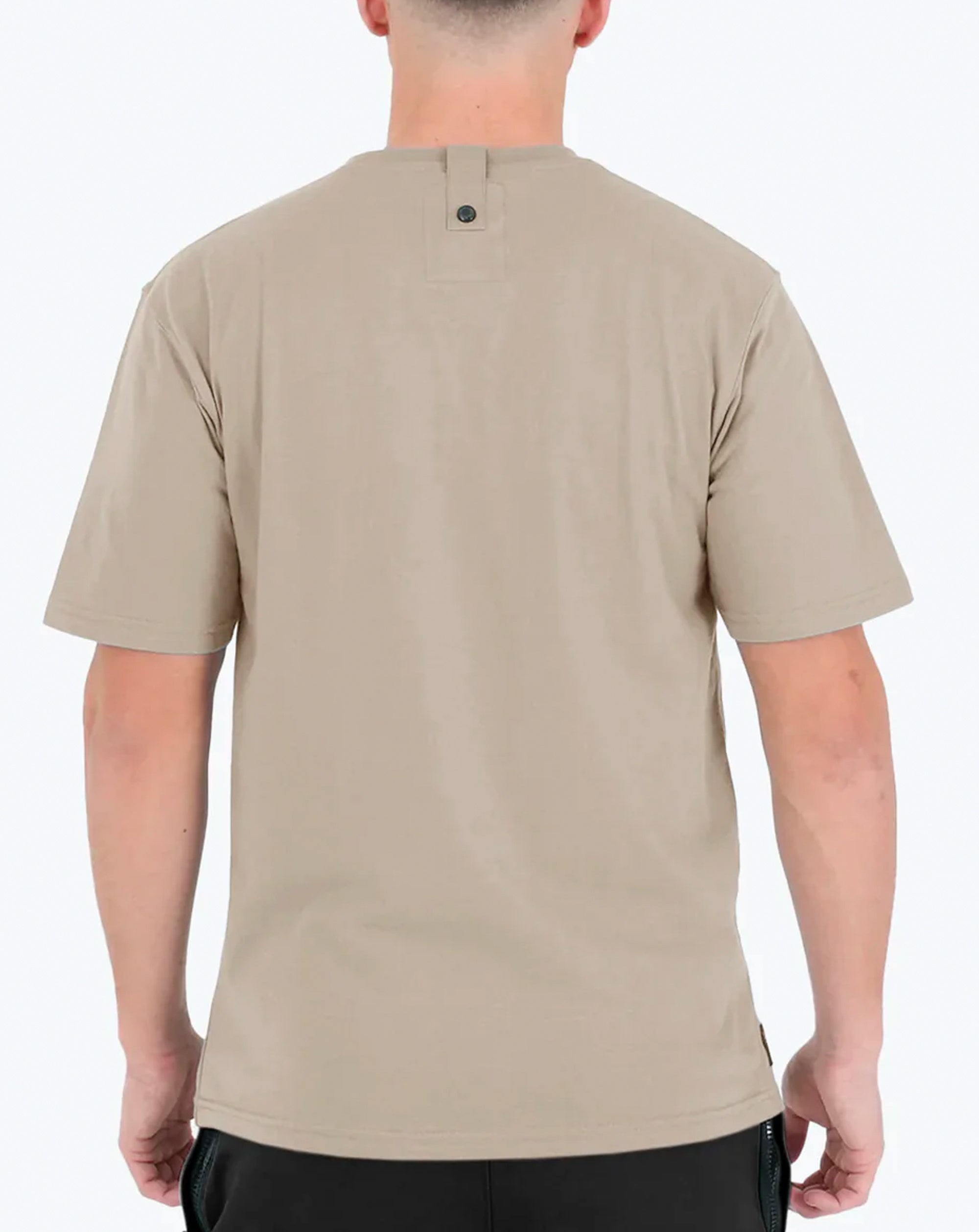 Peaceful Hooligan Oasis Live Forever T Shirt Stone