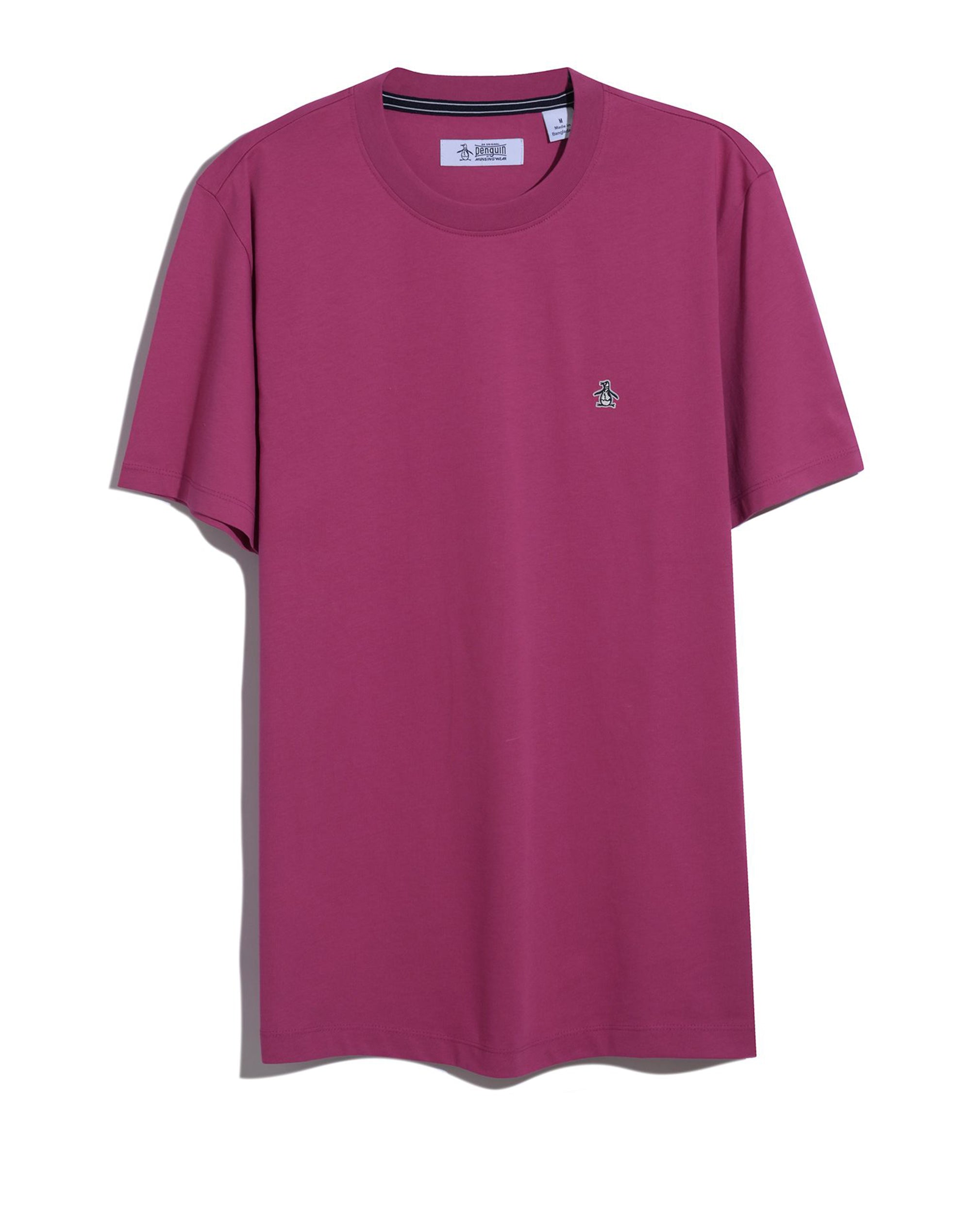 Penguin Original crew neck t shirt Magenta Haze