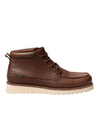 Pretty Green Ashby Boot Tumbled Leather TAN