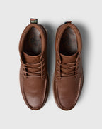 Pretty Green Ashby Boot Tumbled Leather TAN