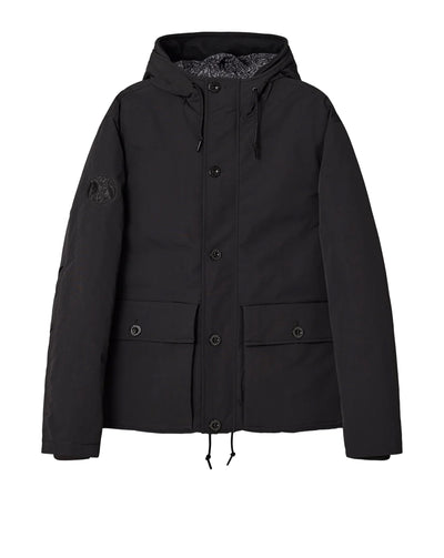 Pretty Green Coldwave Short Parka Jacket BLACK