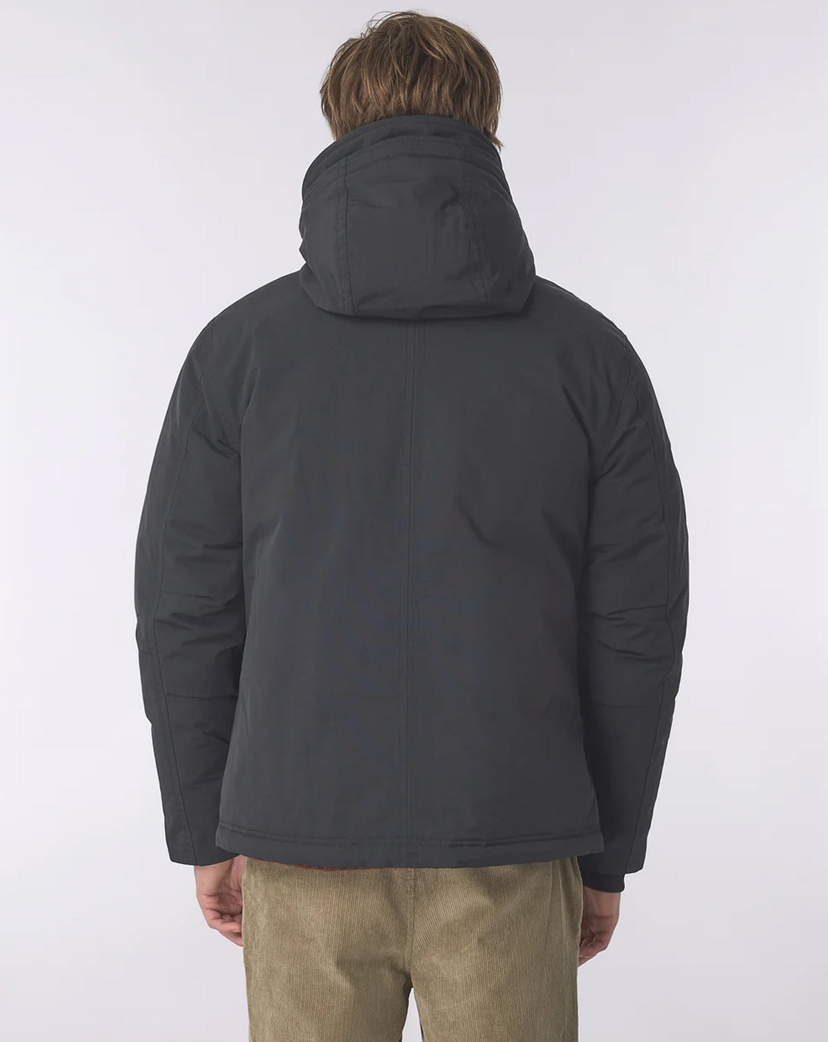 Pretty Green Coldwave Short Parka Jacket BLACK