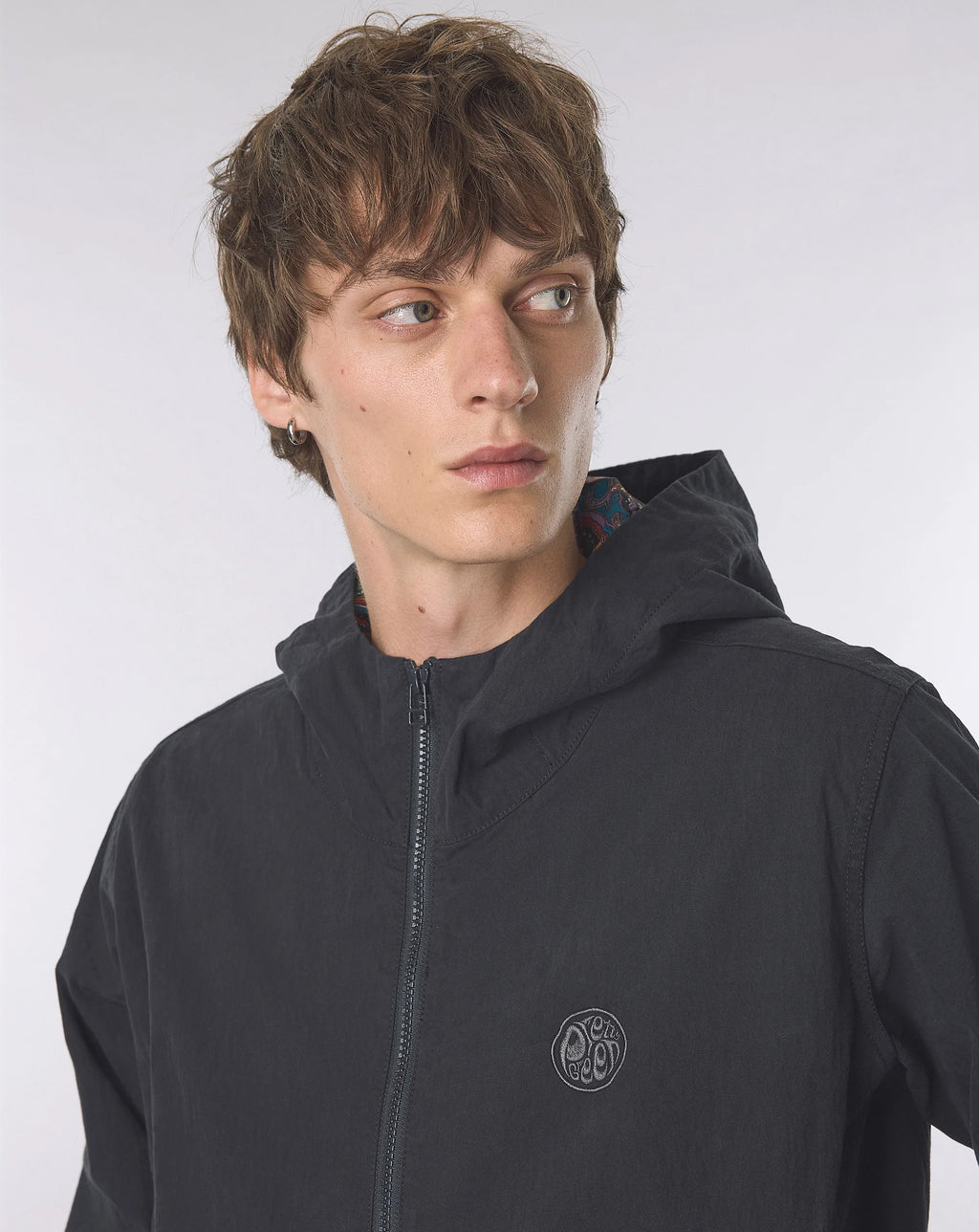 Pretty Green Feltham Hooded Jacket BLACK