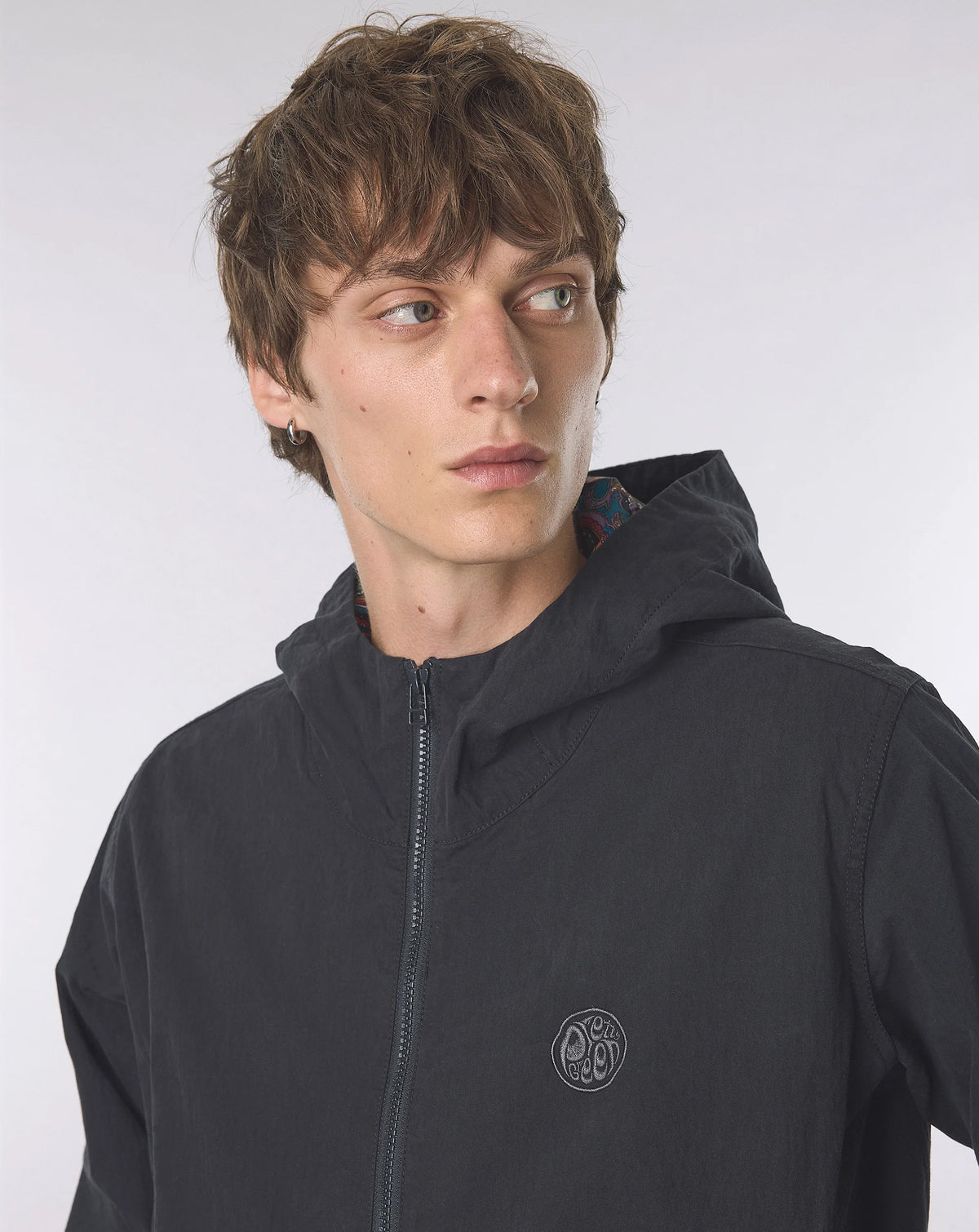 Pretty Green Feltham Hooded Jacket BLACK