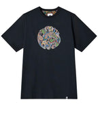 Pretty Green House Paisley Logo T-Shirt BLACK