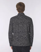 Pretty Green Pulsar Jacket with print BLACK