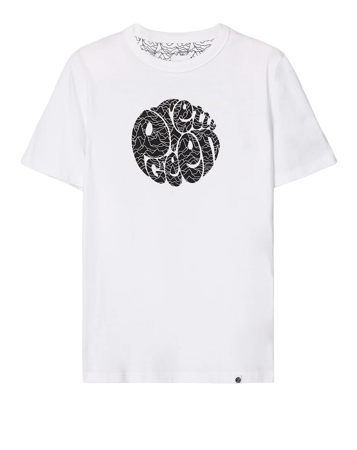 Pretty Green Pulsar Logo T Shirt WHITE