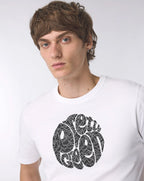 Pretty Green Pulsar Logo T Shirt WHITE