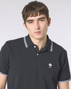 Pretty Green Rayner SS Polo BLACK