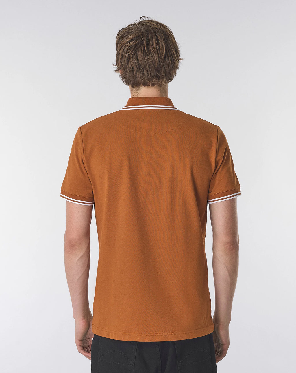 Pretty Green Rayner SS Polo Rust