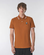 Pretty Green Rayner SS Polo Rust