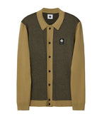 Pretty Green Roxy Long Sleeve Knit Shirt CAMEL