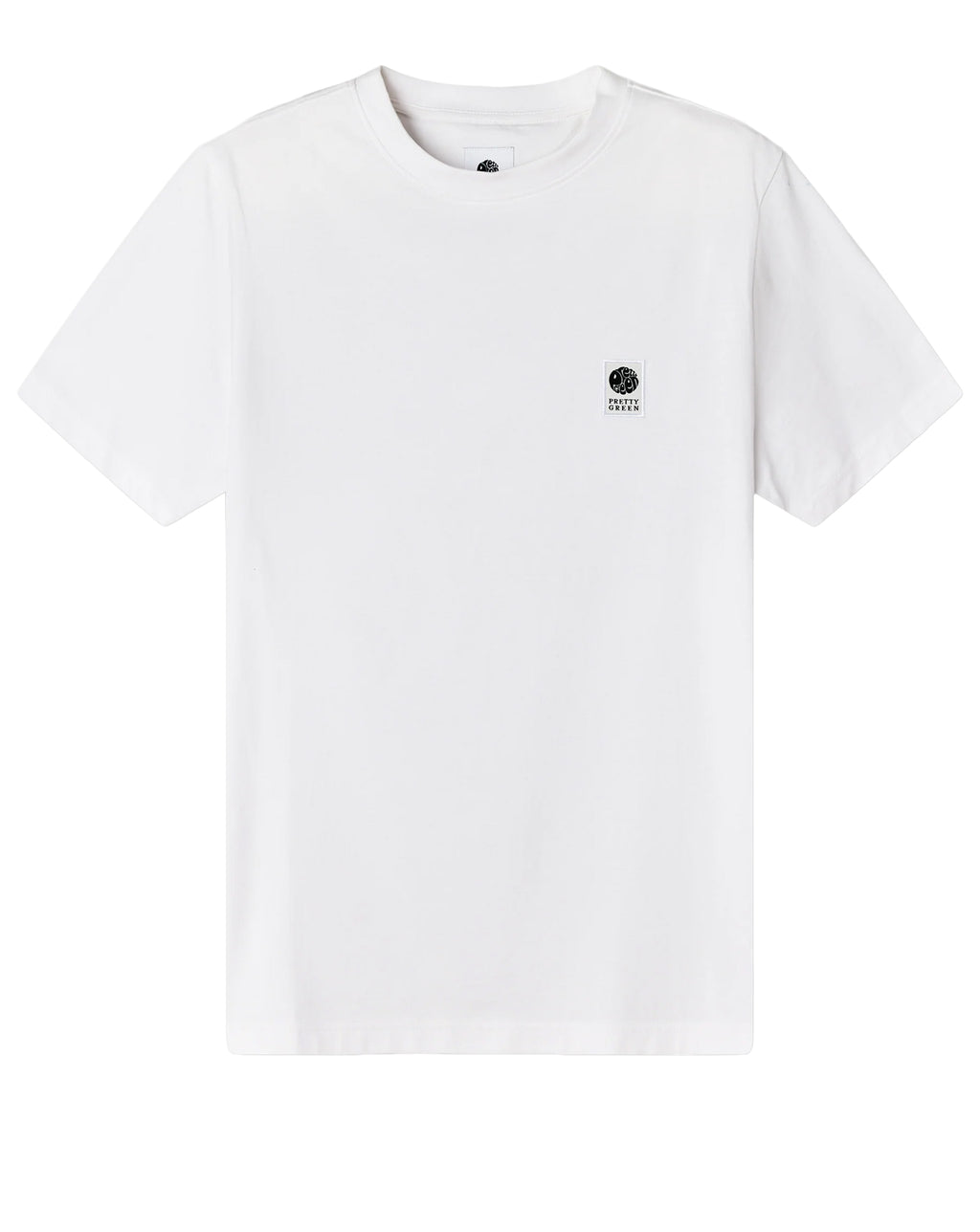Pretty Green Sinclair SS T-Shirt WHITE