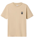 Pretty Green Sinclair Short Sleeve T-Shirt Champagne
