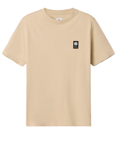 Pretty Green Sinclair Short Sleeve T-Shirt Champagne