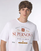 Pretty Green Supernova T-Shirt WHITE