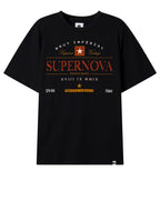 Pretty Green Supernova T-`Shirt BLACK