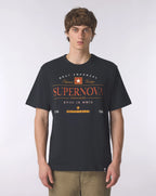 Pretty Green Supernova T-`Shirt BLACK