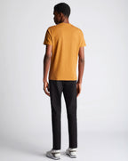 Remus Uomo Premium Quality Crew Neck T-Shirt Mustard