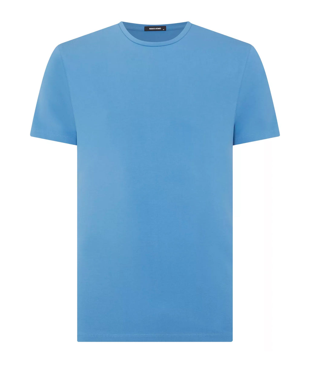 Remus Uomo Premium Quality Crew Neck Tee Riviera Blu