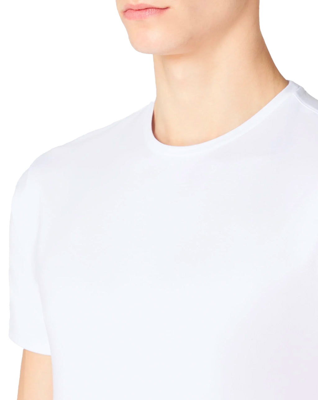 Remus Uomo Premium Quality Crew Neck T-Shirt White