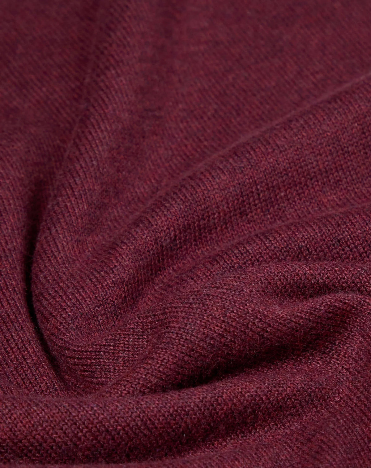 Remus Uomo Crew Neck Knit Sweater BURGUNDY